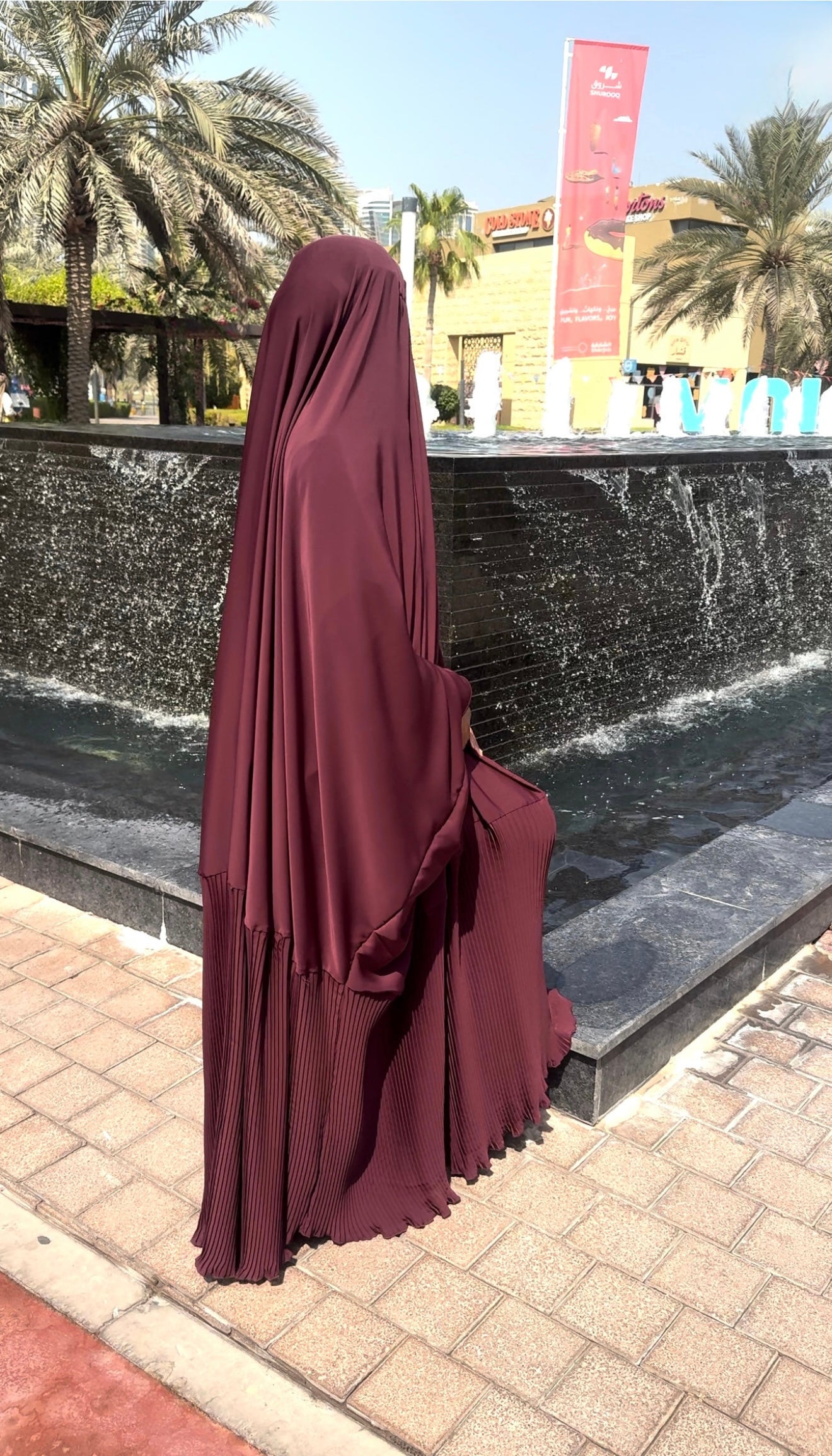 Half Pleated Overhead Open/Closed