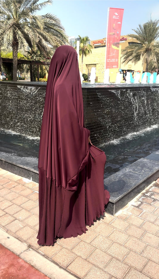 Half Pleated Overhead Open/Closed