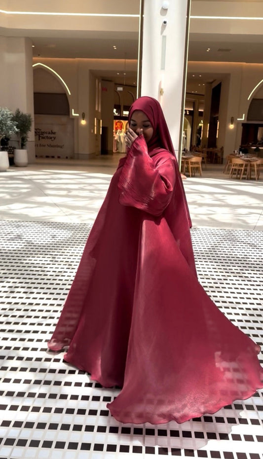 Qadriyyah Organza Abaya