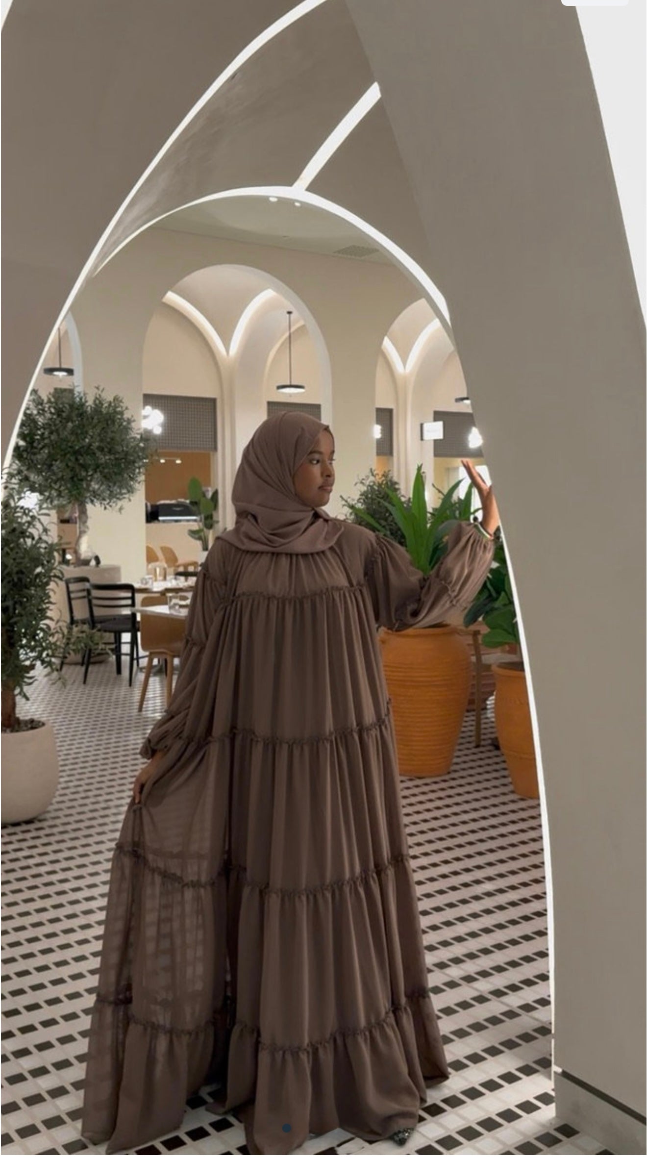 Sana Tier Abaya