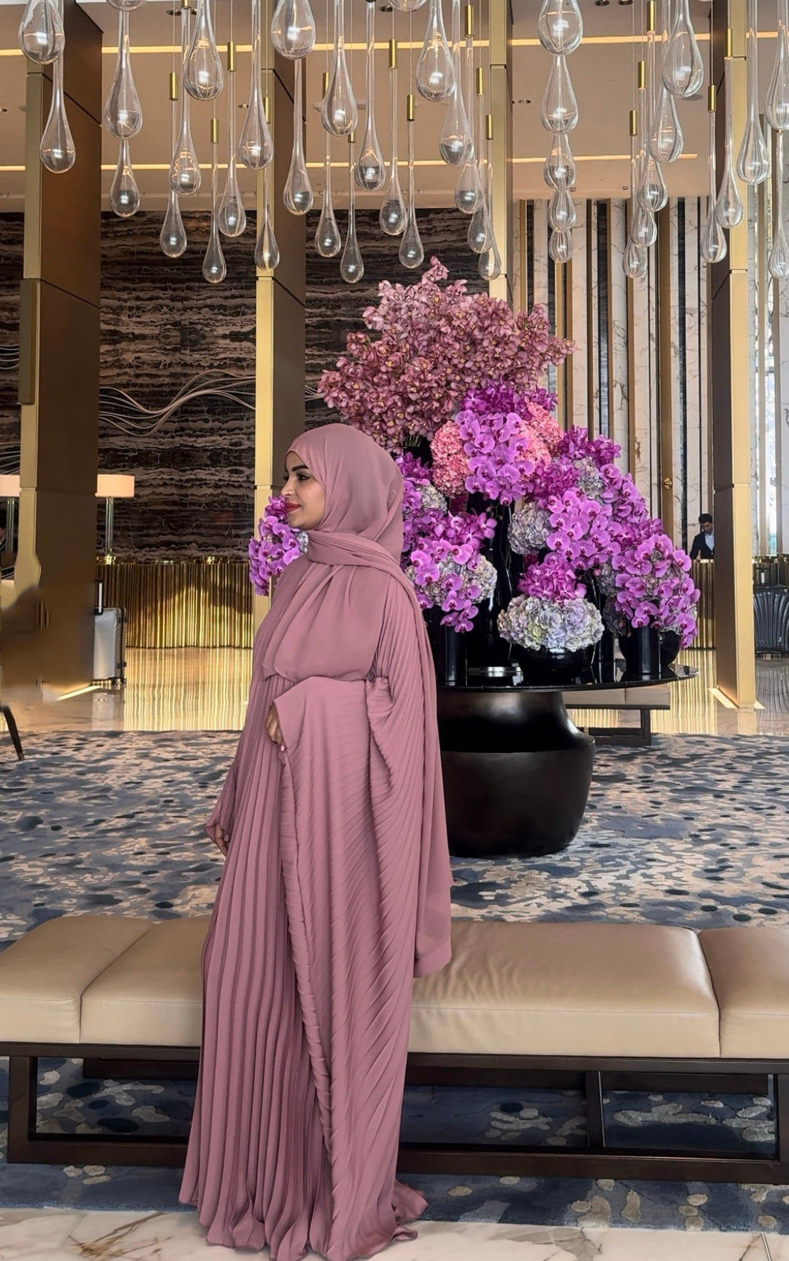 Hafsah Butterfly  Pleats