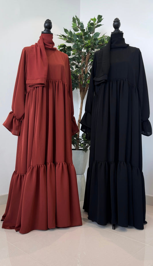 Zahirah Tier Abaya