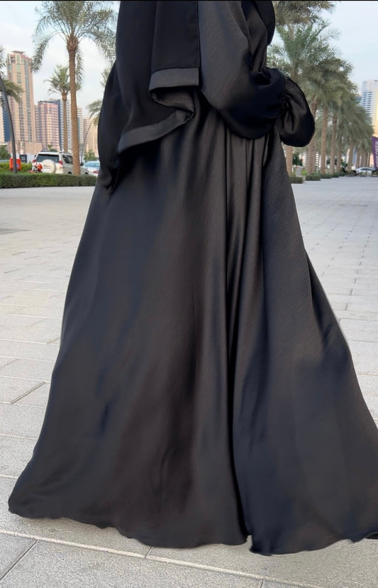 Aishah Satin Swing Abaya